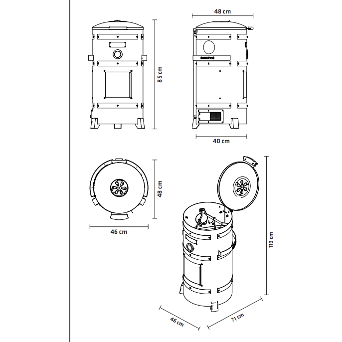 SMOKER 410 - AHUMADOR
